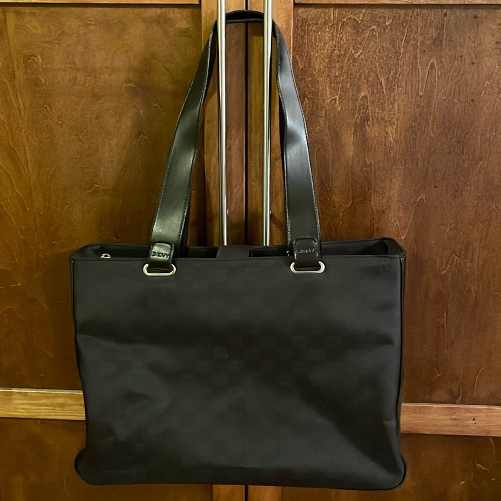 DKNY black tote.